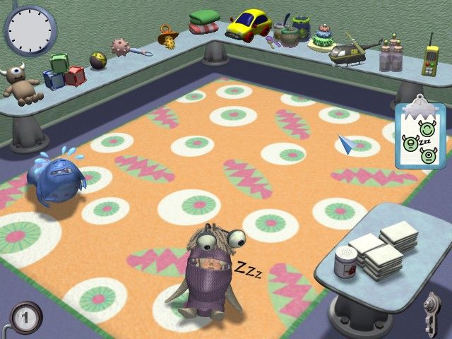 Disney Pixar Monsters Inc Scream Team Training Microsoft Windows PC CD-PC Gamez USA