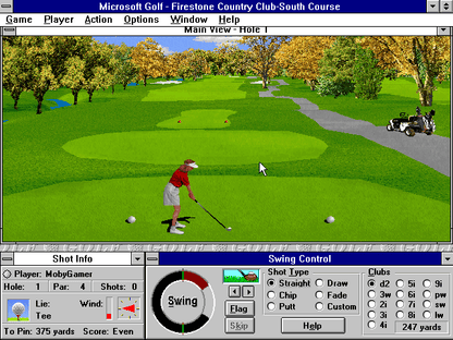 Microsoft Golf 2.0 Microsoft Windows PC CD-PC Gamez USA