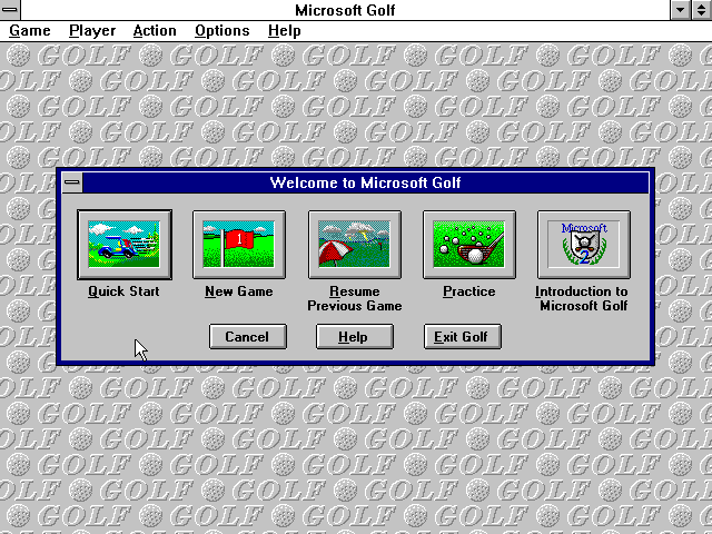 Microsoft Golf 2.0 Microsoft Windows PC CD-PC Gamez USA