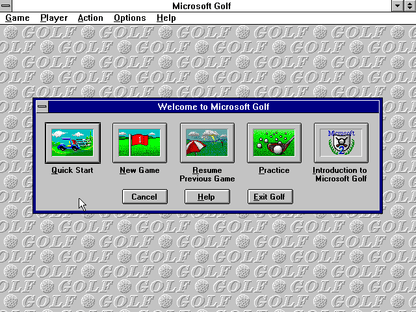 Microsoft Golf 2.0 Microsoft Windows PC CD-PC Gamez USA