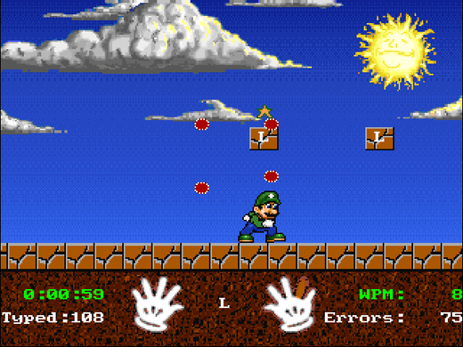Mario Teaches Typing 2 Microsoft Windows PC CD-PC Gamez USA