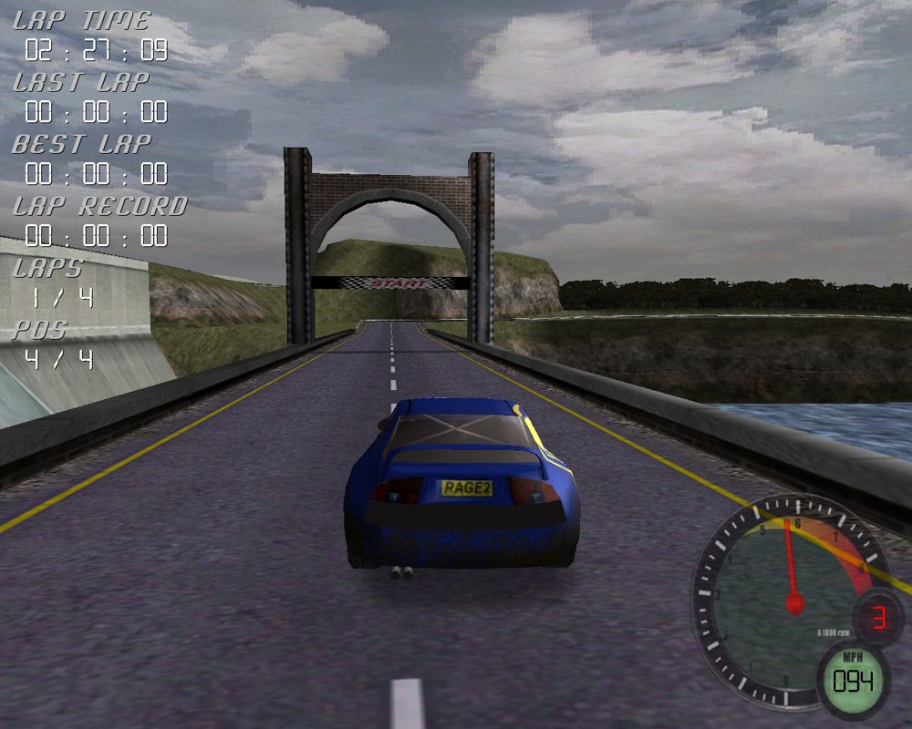 Rage Rally Microsoft Windows PC CD-PC Gamez USA