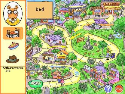 Arthur's Reading Race Microsoft Windows PC CD-PC Gamez USA