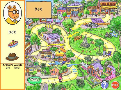 Arthur's Reading Race Microsoft Windows PC CD-PC Gamez USA