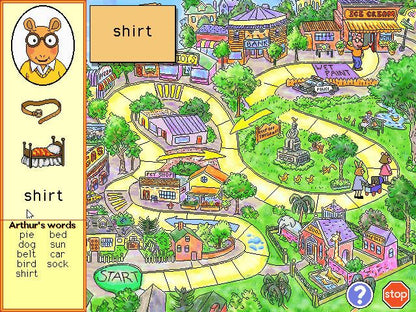 Arthur's Reading Race Microsoft Windows PC CD-PC Gamez USA