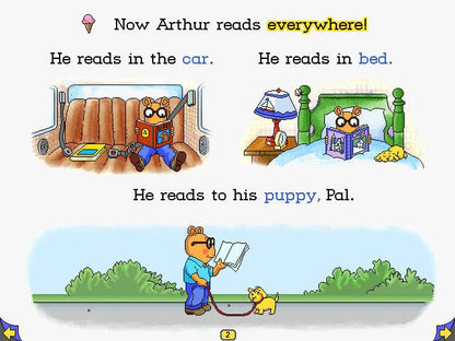 Arthur's Reading Race Microsoft Windows PC CD-PC Gamez USA
