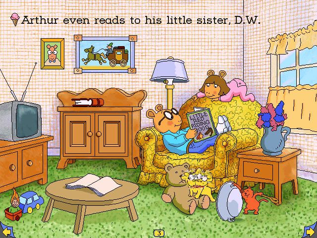 Arthur's Reading Race Microsoft Windows PC CD-PC Gamez USA