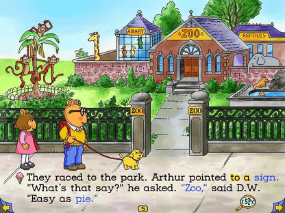 Arthur's Reading Race Microsoft Windows PC CD-PC Gamez USA