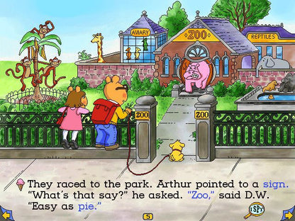 Arthur's Reading Race Microsoft Windows PC CD-PC Gamez USA