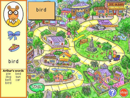Arthur's Reading Race Microsoft Windows PC CD-PC Gamez USA