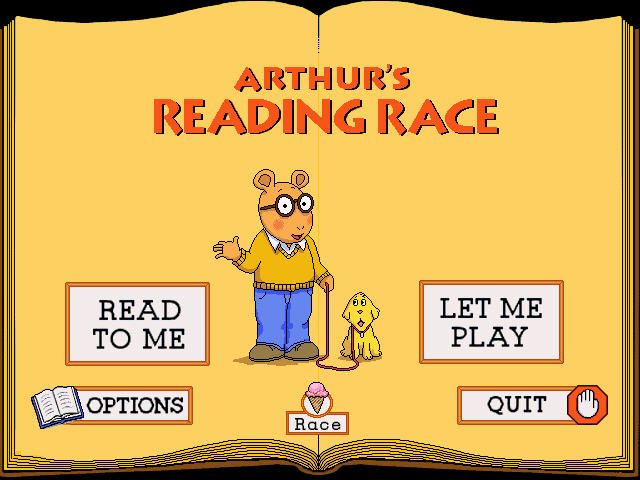 Arthur's Reading Race Microsoft Windows PC CD-PC Gamez USA