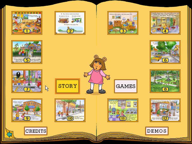Arthur's Reading Race Microsoft Windows PC CD-PC Gamez USA