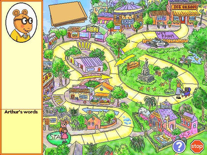 Arthur's Reading Race Microsoft Windows PC CD-PC Gamez USA