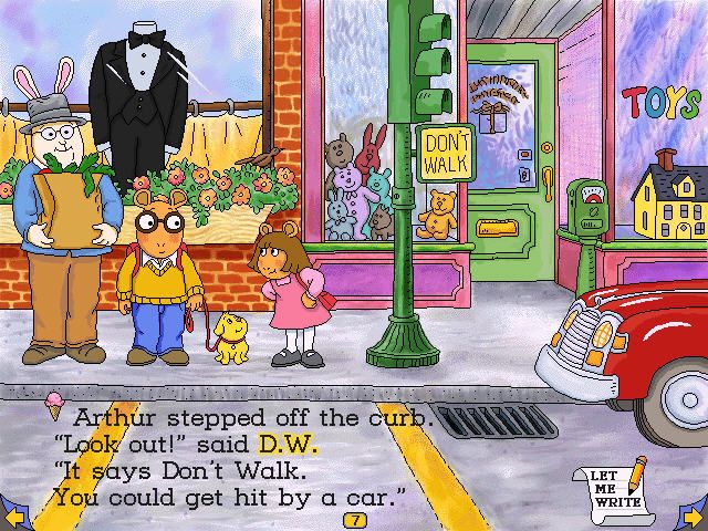 Arthur's Reading Race Microsoft Windows PC CD-PC Gamez USA