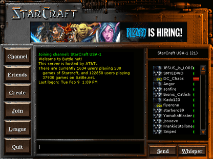 StarCraft Microsoft Windows PC CD-PC Gamez USA