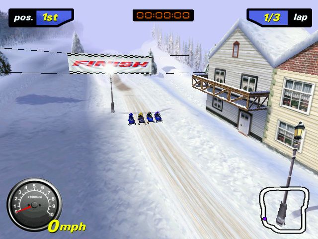 Polaris SnoCross Microsoft Windows PC CD-PC Gamez USA