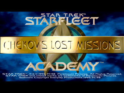 Star Trek - Starfleet Academy - Chekov's Lost Missions Microsoft Windows PC CD-PC Gamez USA