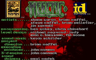 Heretic Shadow of the Serpent Riders Microsoft Windows PC CD-PC Gamez USA