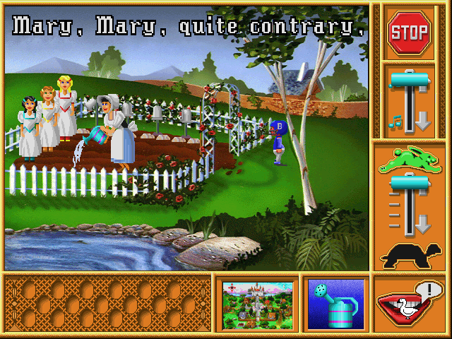 Mixed-Up Mother Goose Deluxe Microsoft Windows PC CD-PC Gamez USA