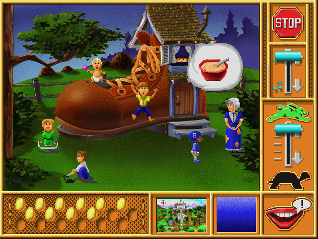 Mixed-Up Mother Goose Deluxe Microsoft Windows PC CD-PC Gamez USA