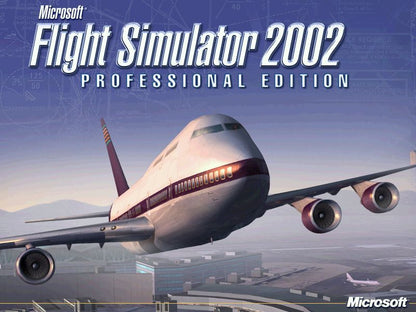 Microsoft Flight Simulator 2002 Disc 1-3 (Professional Edition) Microsoft Windows PC CD-PC Gamez USA