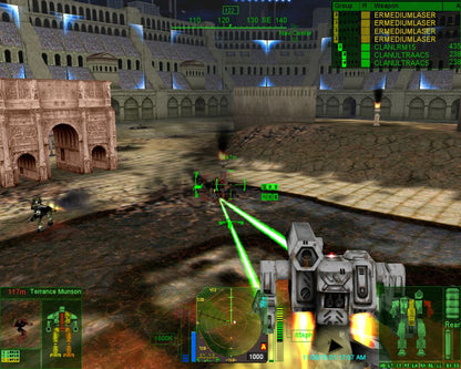 MechWarrior 4 Mercenaries Disc 1 -2 Microsoft Windows PC CD-PC Gamez USA