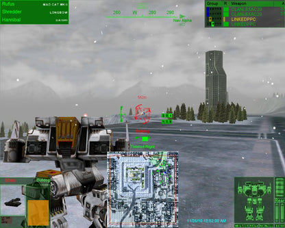 MechWarrior 4 Mercenaries Disc 1 -2 Microsoft Windows PC CD-PC Gamez USA