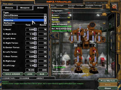 MechWarrior 4 Mercenaries Disc 1 -2 Microsoft Windows PC CD-PC Gamez USA