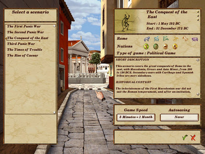 Pax Romana Microsoft Windows PC CD-PC Gamez USA