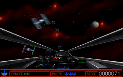 Star Wars Rebel Assault II The Hidden Empire Disc 1-2 Microsoft Windows PC CD-PC Gamez USA