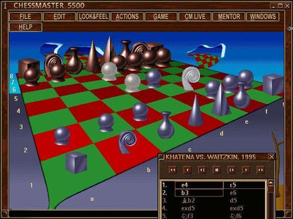Chessmaster 5500 Microsoft Windows PC CD-PC Gamez USA
