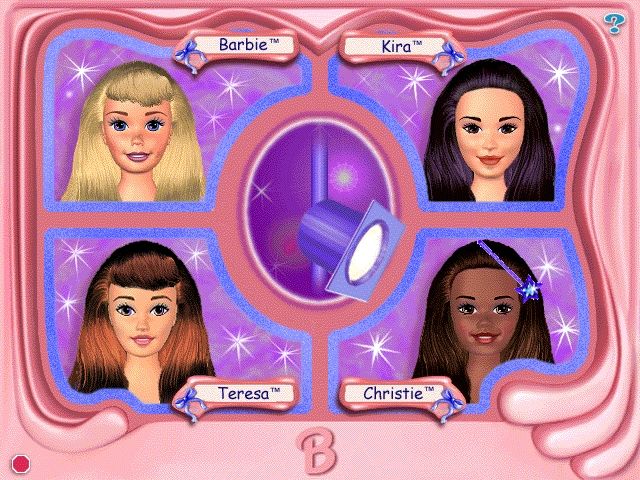 Barbie Magic Hair Styler Microsoft Windows PC CD-PC Gamez USA