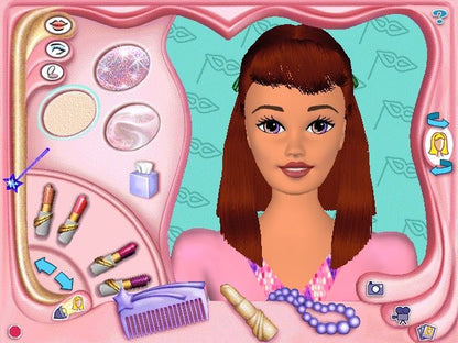 Barbie Magic Hair Styler Microsoft Windows PC CD-PC Gamez USA