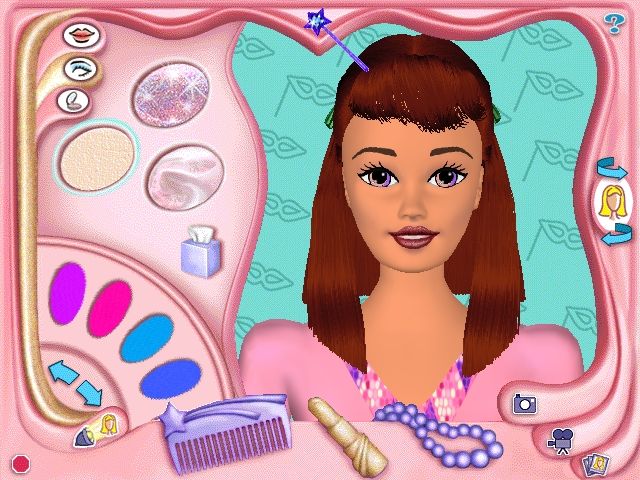 Barbie Magic Hair Styler Microsoft Windows PC CD-PC Gamez USA