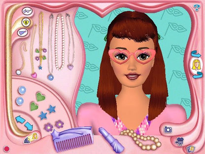 Barbie Magic Hair Styler Microsoft Windows PC CD-PC Gamez USA