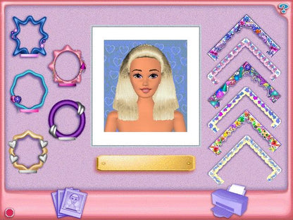 Barbie Magic Hair Styler Microsoft Windows PC CD-PC Gamez USA