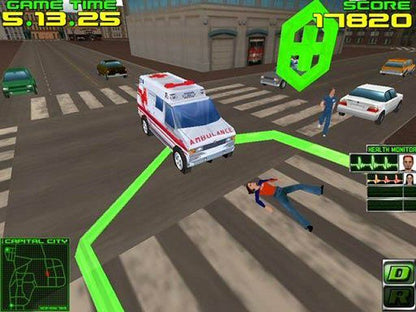 Crisis Team Ambulance Driver Microsoft Windows PC CD-PC Gamez USA