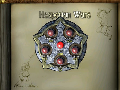 Hesperian Wars Microsoft Windows PC CD-PC Gamez USA
