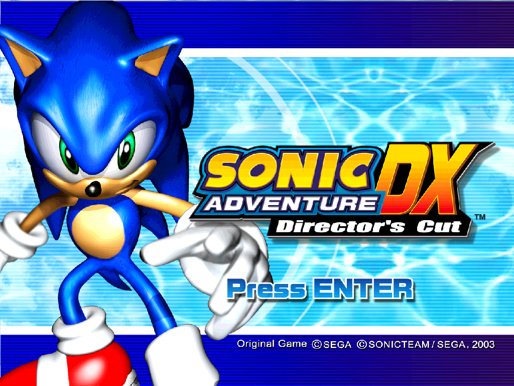 Sonic Adventure DX Disc 1-2 Microsoft Windows PC CD-PC Gamez USA