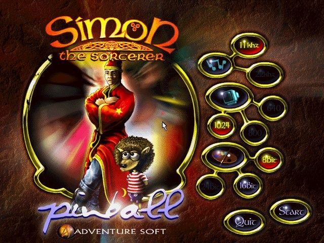 Simon the Sorcerer's Pinball Microsoft Windows PC CD-PC Gamez USA