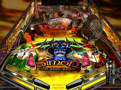 Simon the Sorcerer's Pinball Microsoft Windows PC CD-PC Gamez USA