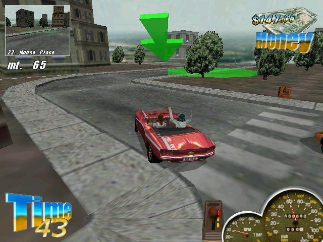 Super Taxi Driver Microsoft Windows PC CD-PC Gamez USA