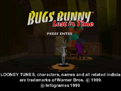 Bugs Bunny Lost in Time Microsoft Windows PC CD-PC Gamez USA