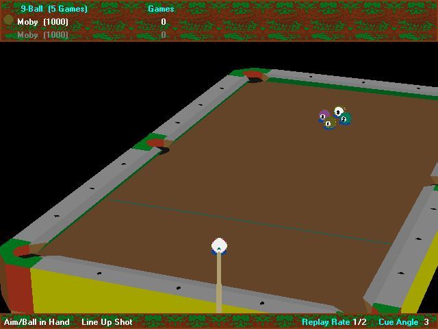Virtual Pool 2 Microsoft Windows PC CD-PC Gamez USA