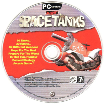 Spacetanks Microsoft Windows PC CD-PC Gamez USA
