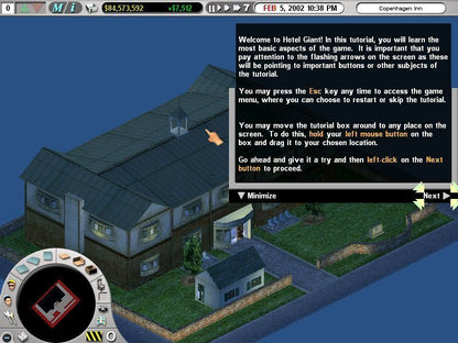 Hotel Giant Microsoft Windows PC CD-PC Gamez USA