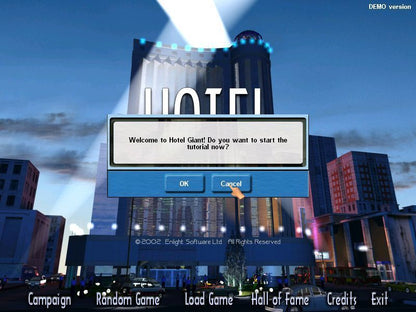 Hotel Giant Microsoft Windows PC CD-PC Gamez USA