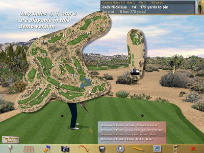 Jack Nicklaus 6 Golden Bear Challenge Microsoft Windows PC CD-PC Gamez USA