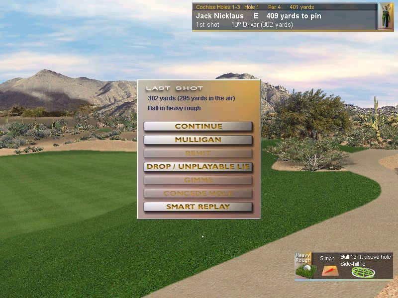 Jack Nicklaus 6 Golden Bear Challenge Microsoft Windows PC CD-PC Gamez USA