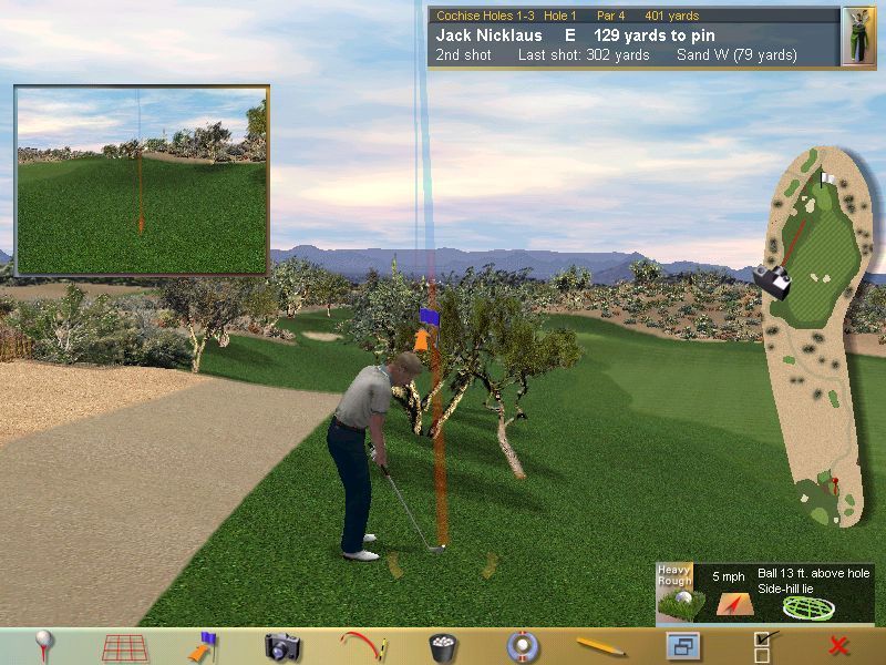 Jack Nicklaus 6 Golden Bear Challenge Microsoft Windows PC CD-PC Gamez USA